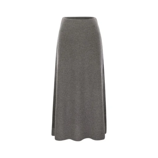 Knitted Long Skirt