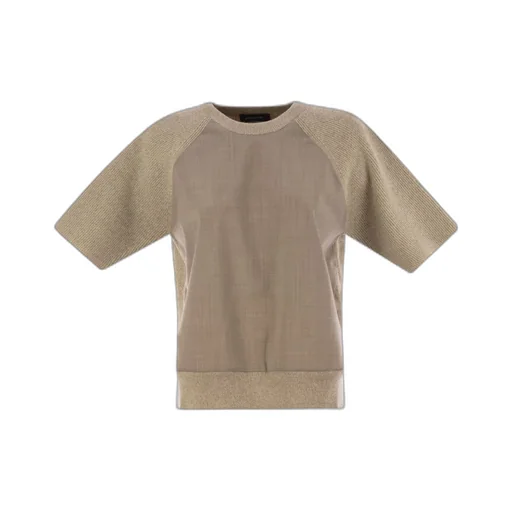 Short Sleeved Knitted Top