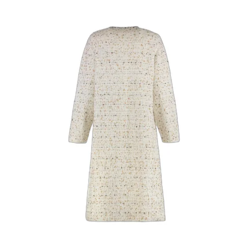 Long Sleeved Tweed Coat