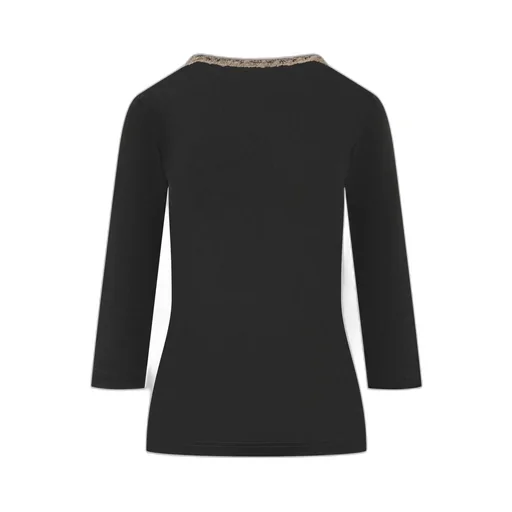 Embellished Round Neck Top