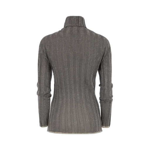 Lurex Turtleneck Jumper