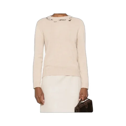 Embellished Crewneck Jumper