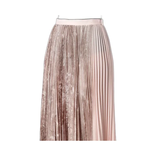 Pleated Maxi Skirt