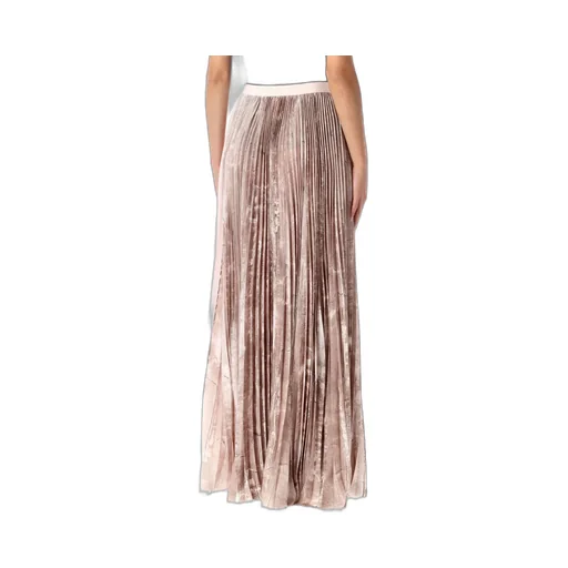 Pleated Maxi Skirt