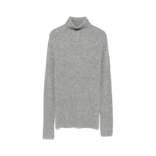 Ribbed-Knit Turtleneck Jumper
