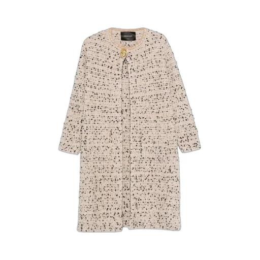 Long Sleeved Tweed Coat