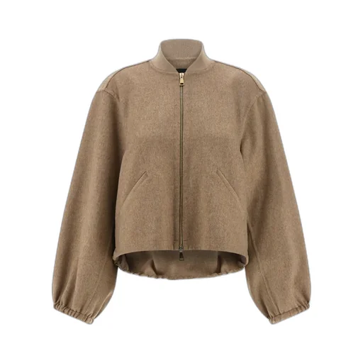 Zipped Bomber Jacket