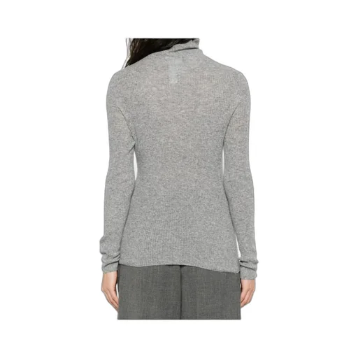 Ribbed-Knit Turtleneck Jumper