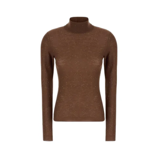 Sequin High Neck Jumper