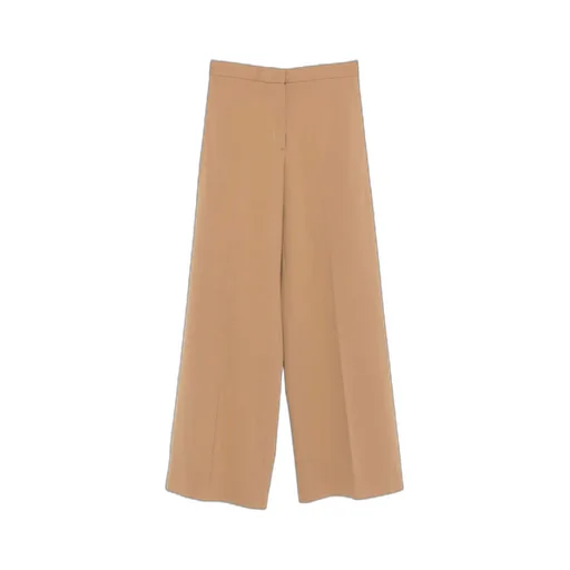 Wide-Leg Ankle Pants
