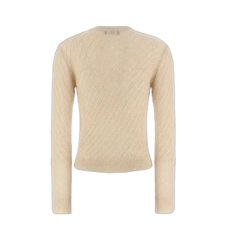 Stripped-Knit Cardigan