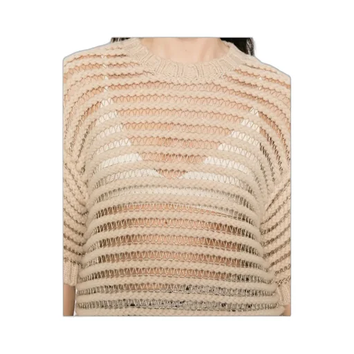 Lurex Crewneck Jumper
