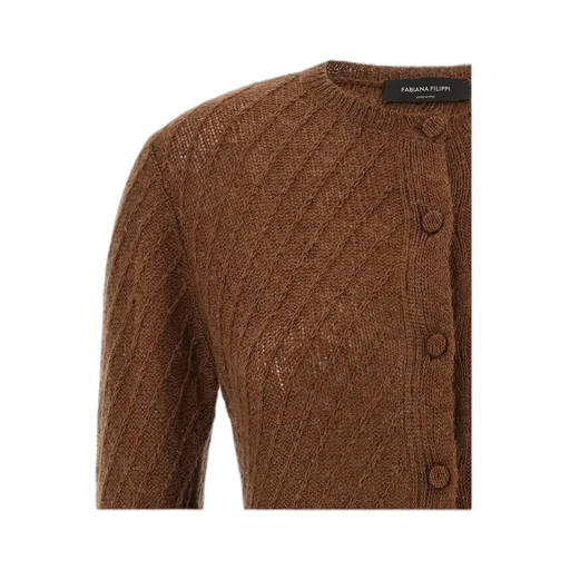 Sequin Crochet Cardigan