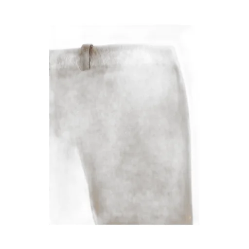 Elastic-Waistband Jewel-Detail Trousers