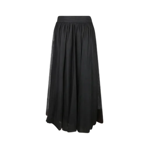 Pleated Tulle Skirt