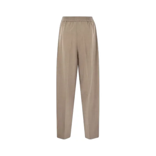 Elastic Waist Casual Pants