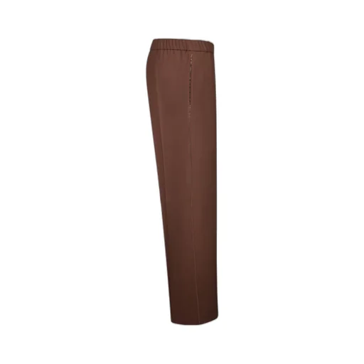 Elastic Fabric Trousers