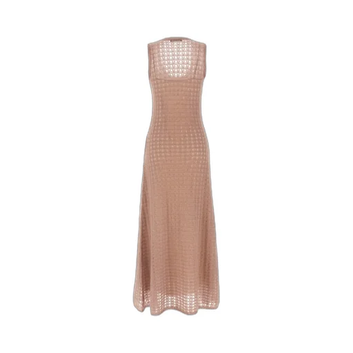 Open-Knit Maxi Dress