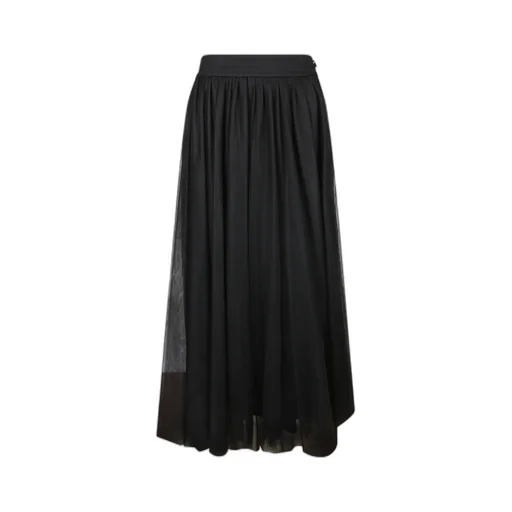 Pleated Tulle Skirt