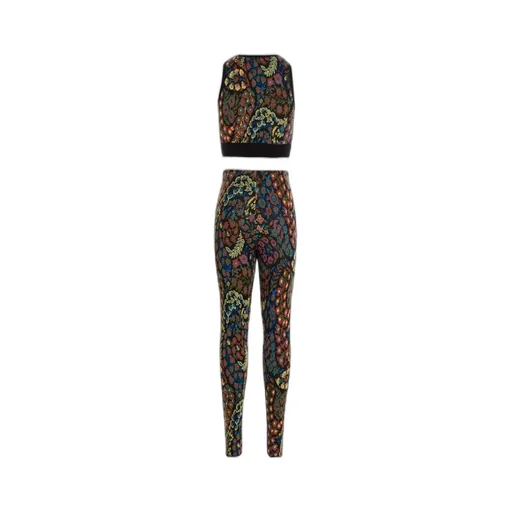 All-Over Printed Two-Piece Suit