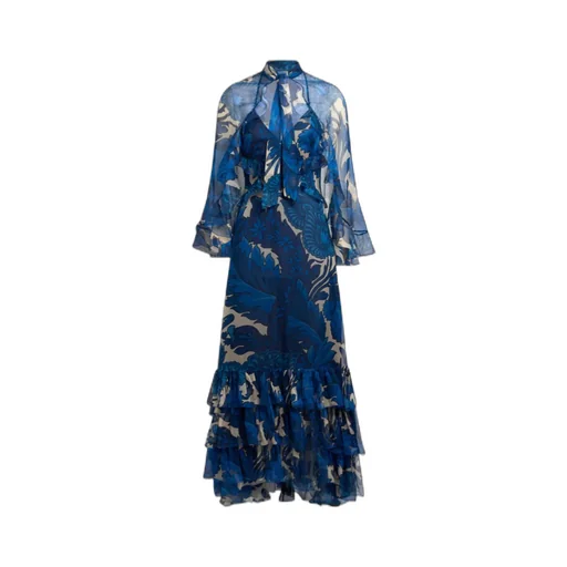 Floral-Printed Maxi Dress