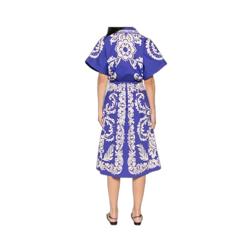 Paisley Printed Midi Dress
