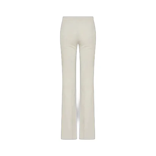 Mid-Waisted Straight-Leg Trousers