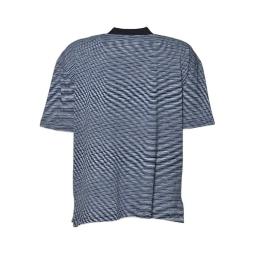 Striped Short Sleeved Polo Shirt