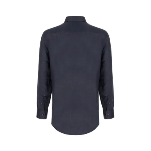 Logo Embroidered Long Sleeved Shirt