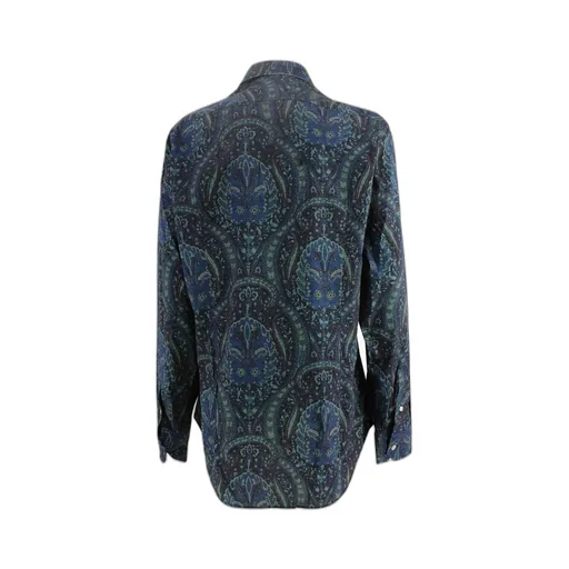 Paisley-Pattern Buttoned Shirt