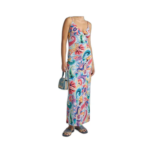 Long Dress With Floral Print