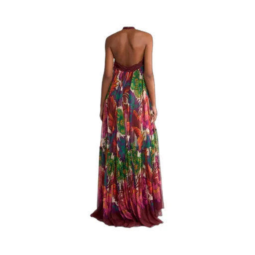 Lace-Trim Sleeveless Dress