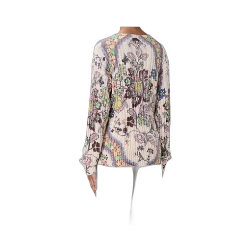 Floral-Print Sweater