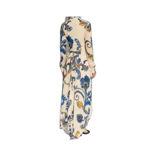 Floral Printed Midi Shirt Dress