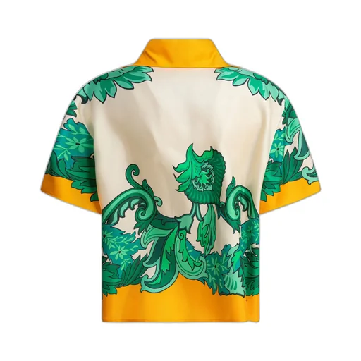 Graphic Printed Short-Sleeved Shirt