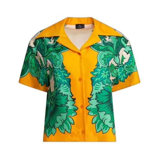 Graphic Printed Short-Sleeved Shirt