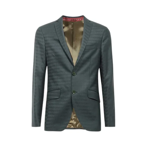 Single-Breasted Suit Jacket