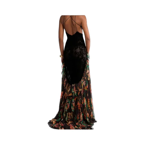 Flounce Long Dress