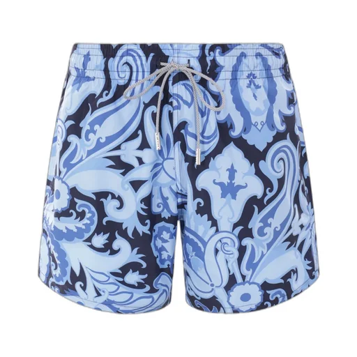 Summer Paisley Swim Shorts