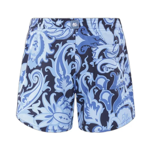 Summer Paisley Swim Shorts