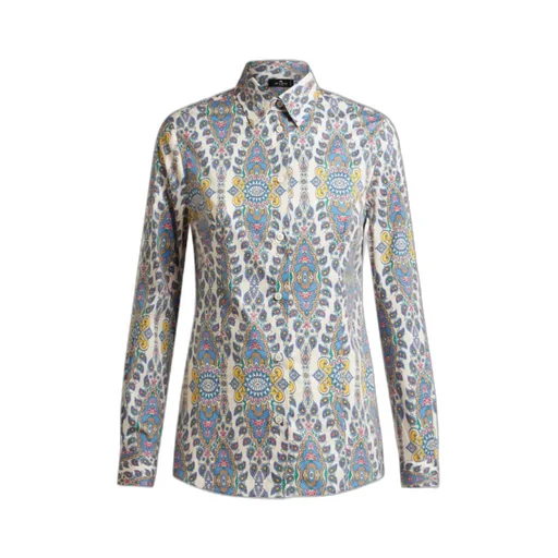 Paisley Printed Slim-Fit Shirt