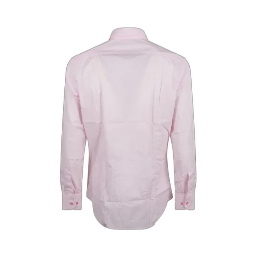 Plain-Coloured Button-Down Shirt