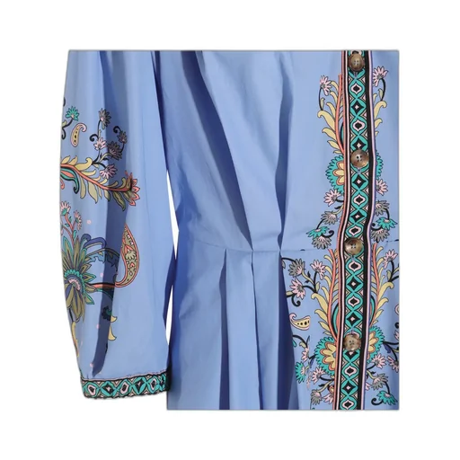 Paisley Printed Midi Dress