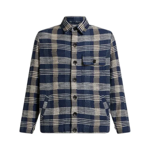 Checked Knitted Shirt
