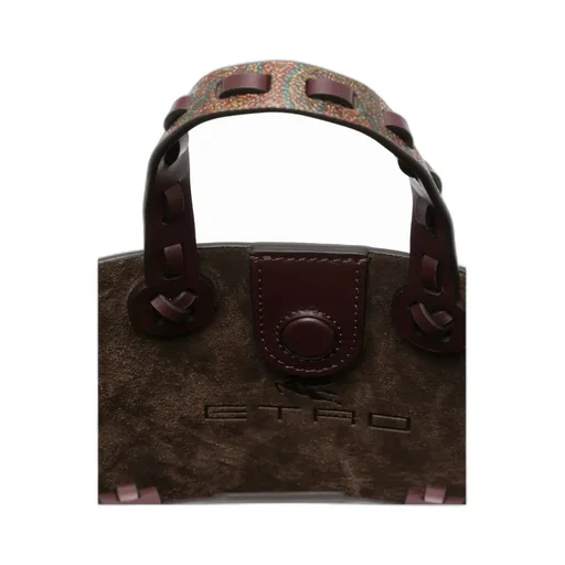 Paisley-Print Mini Tote Bag