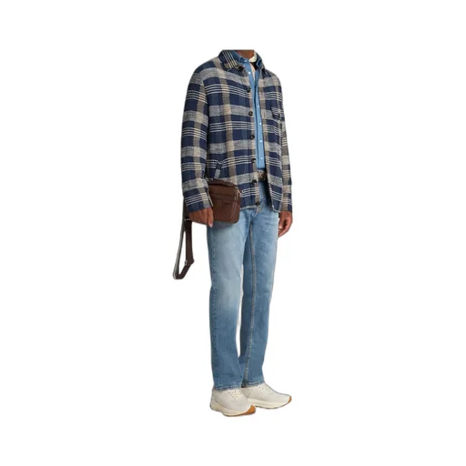 Checked Knitted Shirt