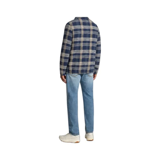 Checked Knitted Shirt