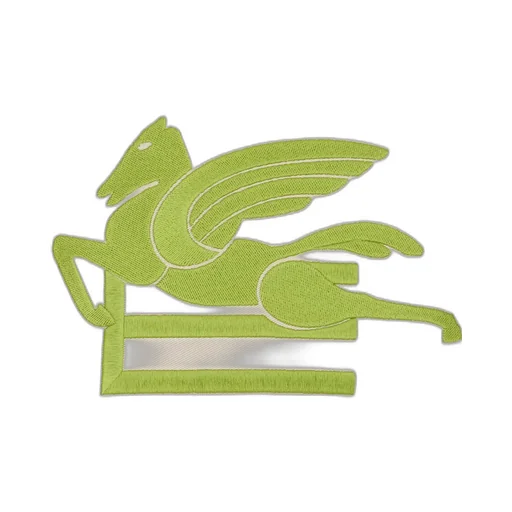 Cushion With Embroidered Pegaso And Logo