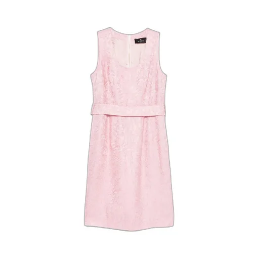 Sleeveless Patterned Dress