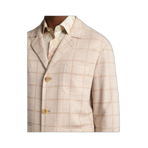 Check Pattern Shirt Jacket